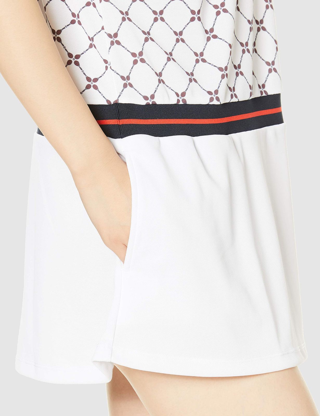 プリンス テニスシャツ ワンピース レディース WHT NVY 217 M 化粧水ジェル その他 