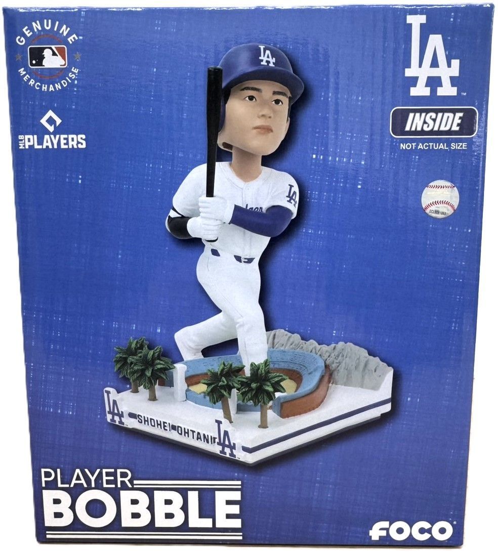 並行輸入 Shohei Ohtani Los Angeles Dodgers ボブルヘッド Dodger Stadium Ver.” FOCO製