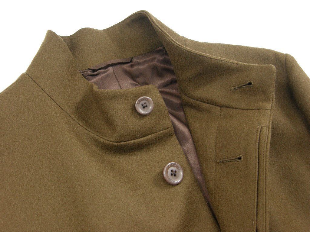 EPOCA UOMO エポカウォモ 尾州産 ウール スタンド コート 厚手 ｜ 秋冬 WWW_KANDAIZUMI_COM