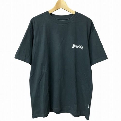 ◆SUPPLIER サプライヤー◆クロス ラインストーン Tシャツ SUPPLIER(サプライヤー) - Vintage Wash Melt Cross Rhinestone