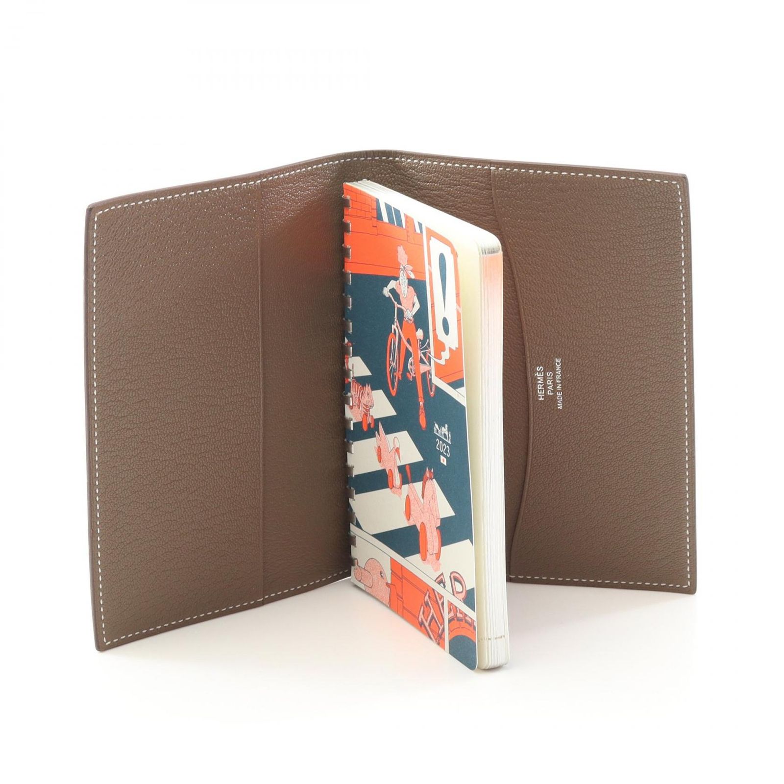 HERMES 手帳カバー アジェンダGM エトゥープ