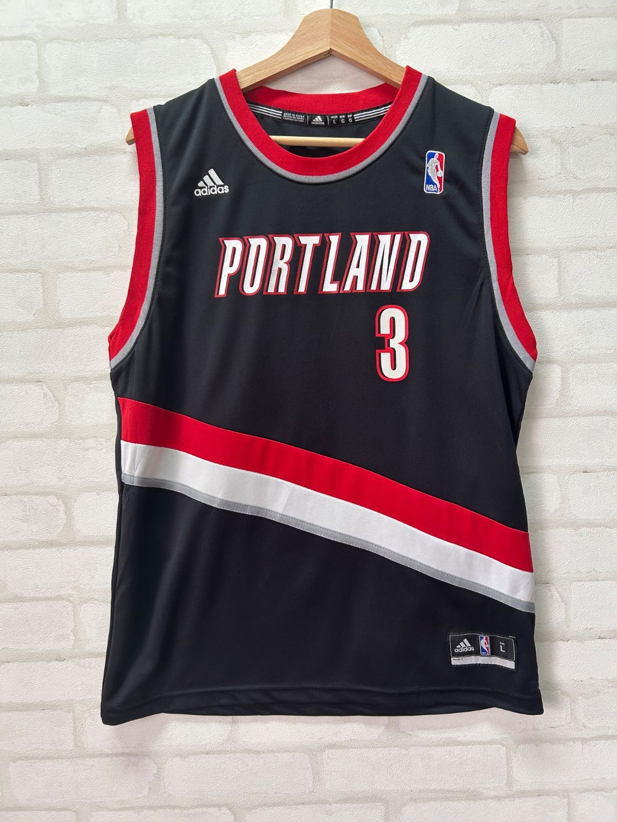 adidas - アディダスNBA 全刺繍トレイルブレイザーズ ゲーム