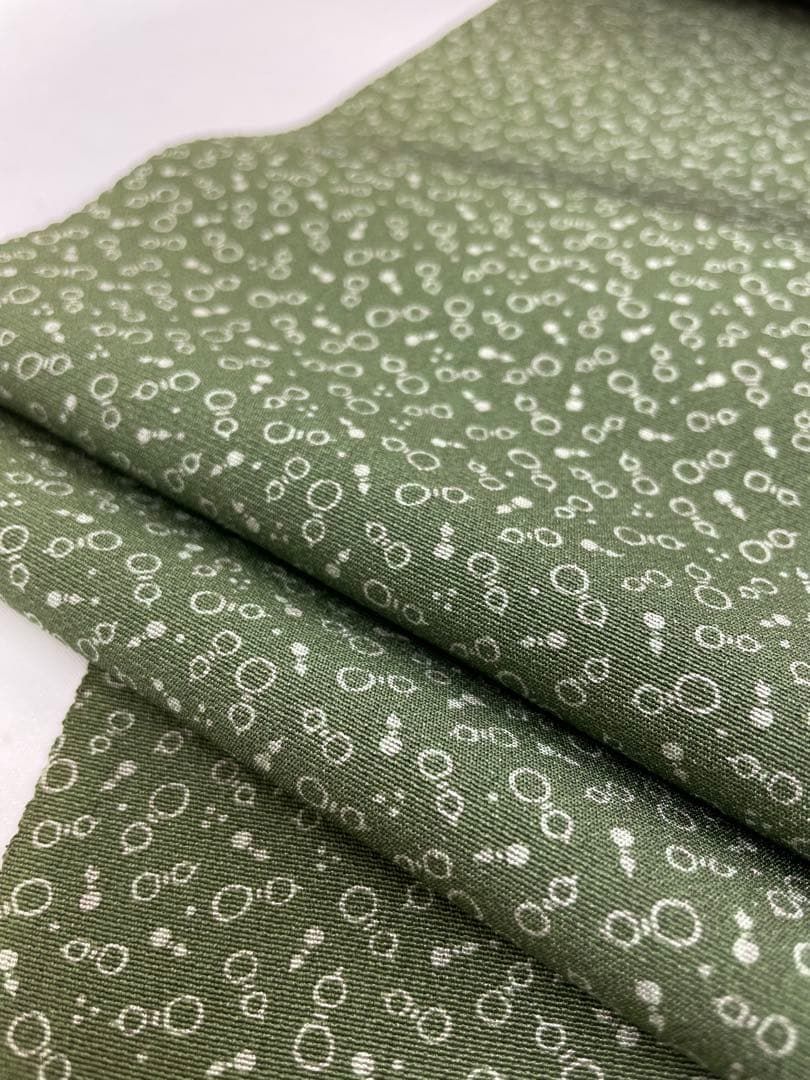 両面染小紋 錐彫り小紋 瓢箪×立涌 共八掛 正絹 反物 - メルカリ