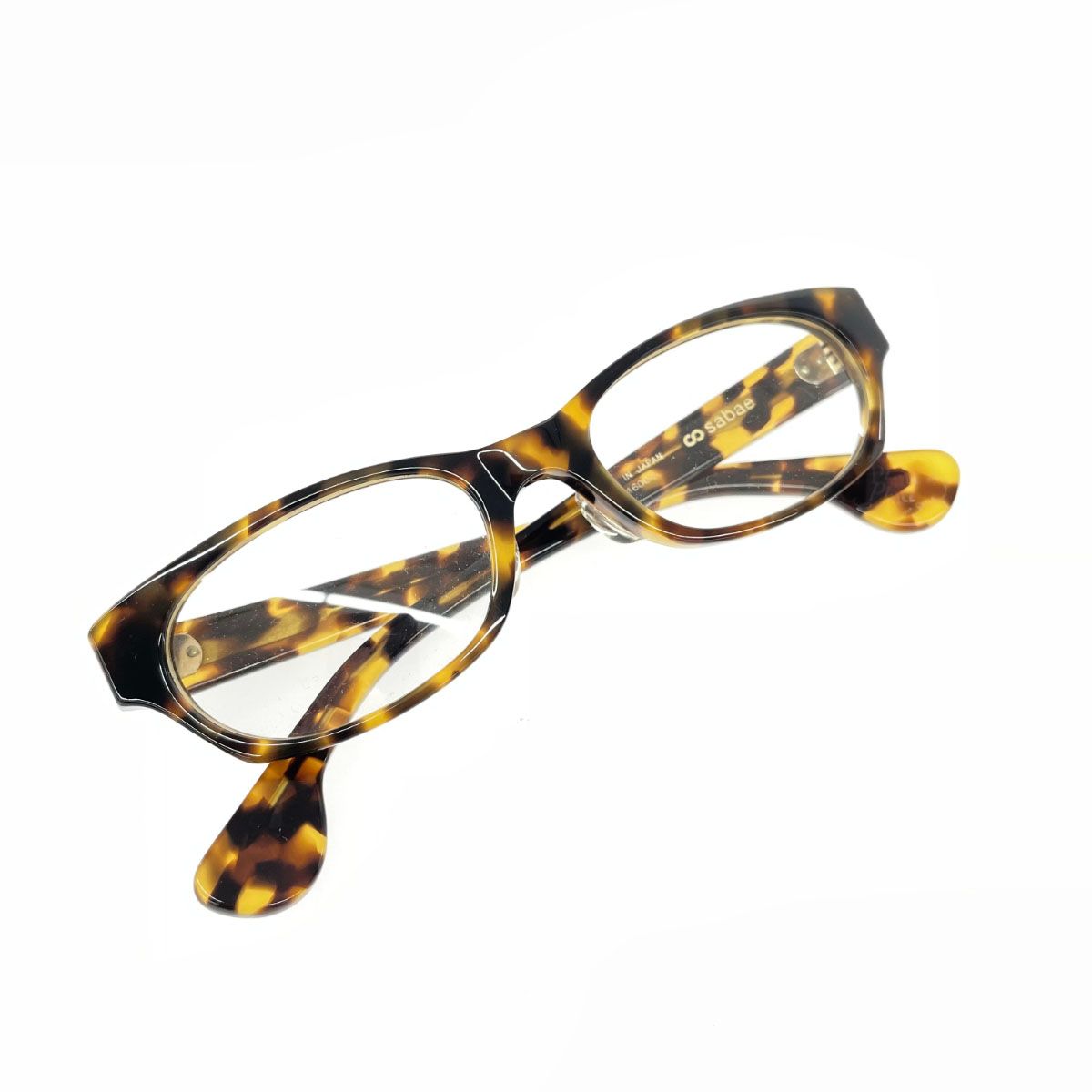 良好 piau piau ピュピュ 鯖江製 メガネ ブラウン レディース