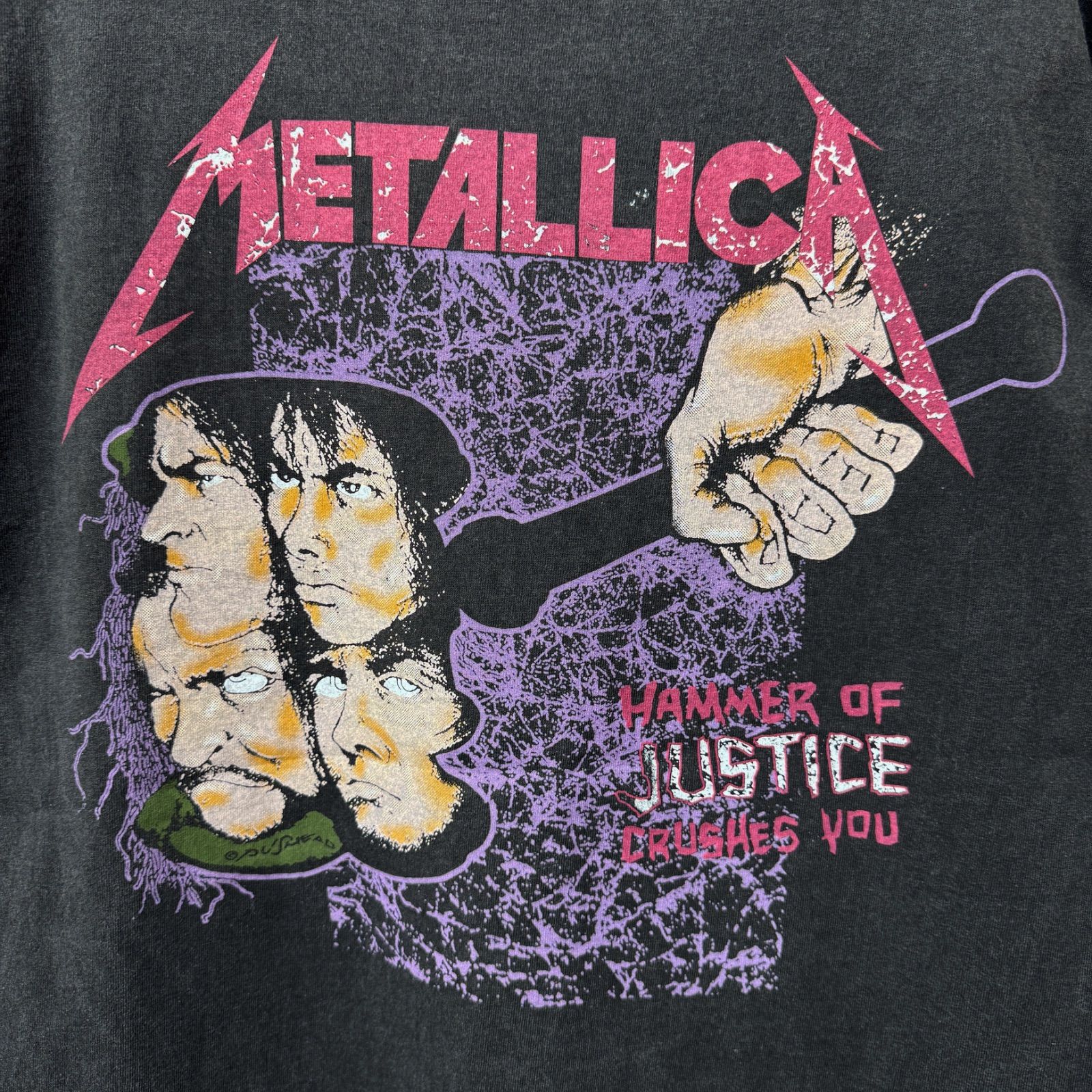 メタリカ Tシャツ Lサイズ ブラック USA製 90s 両面プリント