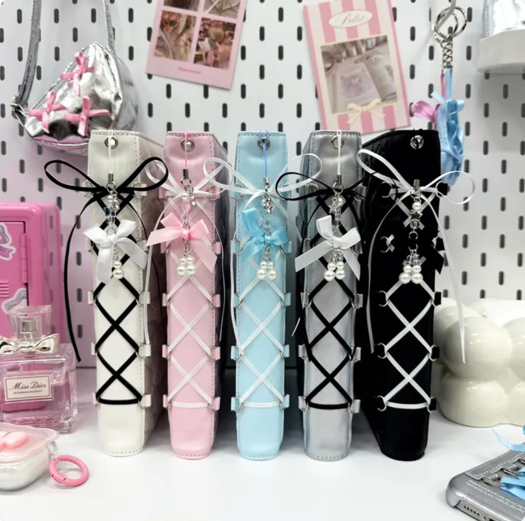 大人気！韓国作家 バレエコア コレクトブック バインダー トレカ