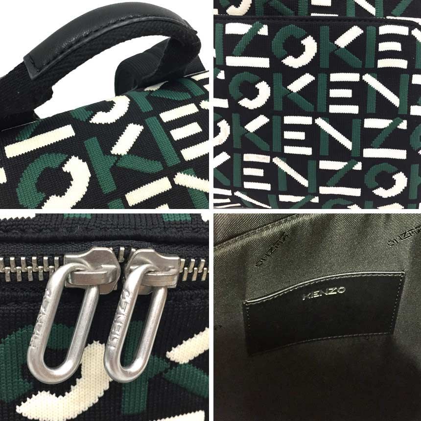 KENZO ケンゾー バックパック リュック ファブリック ロゴ 