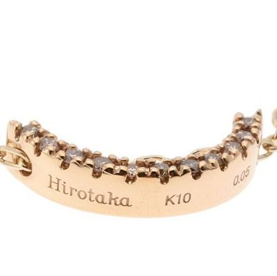 Hirotaka Bow ダイヤモンド ネックレス Sサイズ - メルカリ
