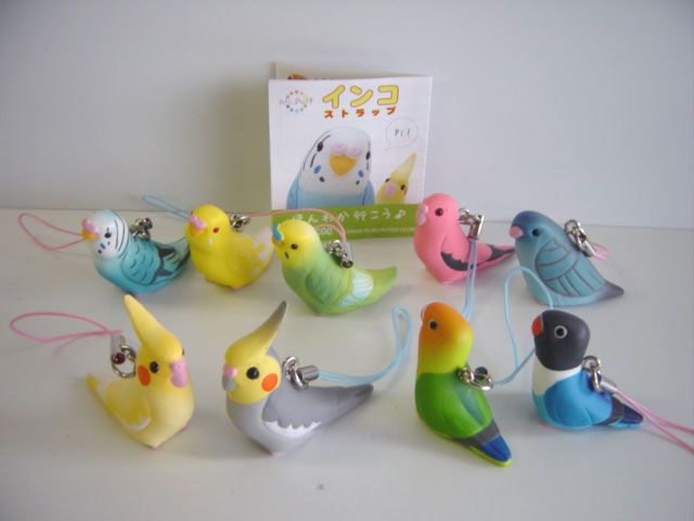♯Hzi01NJインコストラップ全9種ntc.Puffペット小鳥オカメボタン ♯Hzi01NJインコストラップ全9種ntc.Puffペット小鳥 - メルカリ