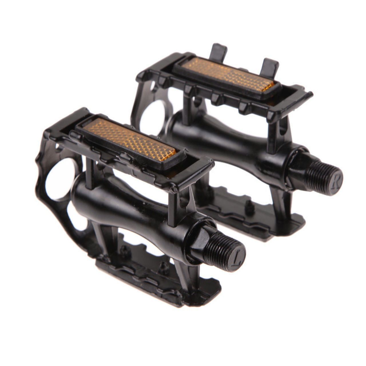 SCM ブラック フラットペダル　【美品】 メルカリ