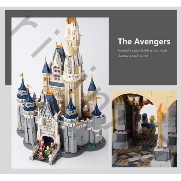 LEGOレゴ互換品プリンセスシンデレラ城ブロック知育趣味手作りおもちゃ子供女の子9歳10歳11歳12歳クリスマス誕生日新年プレゼント