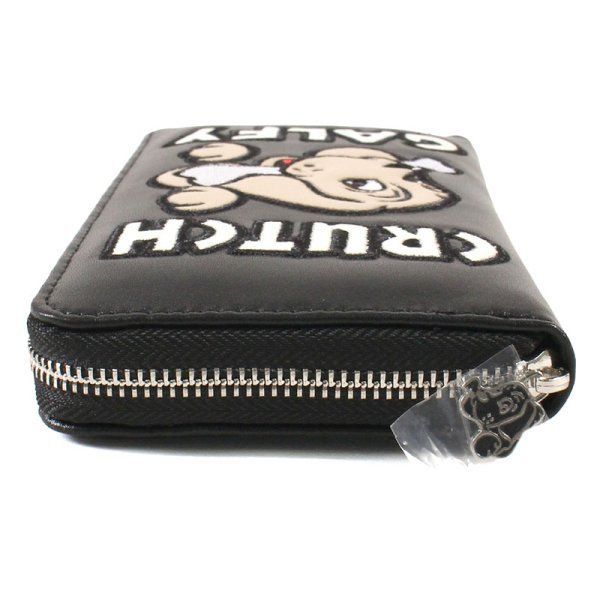 新作】【GALFY／ガルフィー・わんわんヤカラ長財布（ブラック