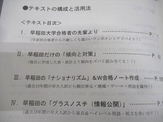 代々木ゼミナール 代ゼミ 早稲田大学 早大世界史予想問題演習 テキスト 2018 冬期直前 佐藤幸夫 016S0D 代々木ゼミナール 代ゼミ 早稲田大学 早大世界史予想問題演習