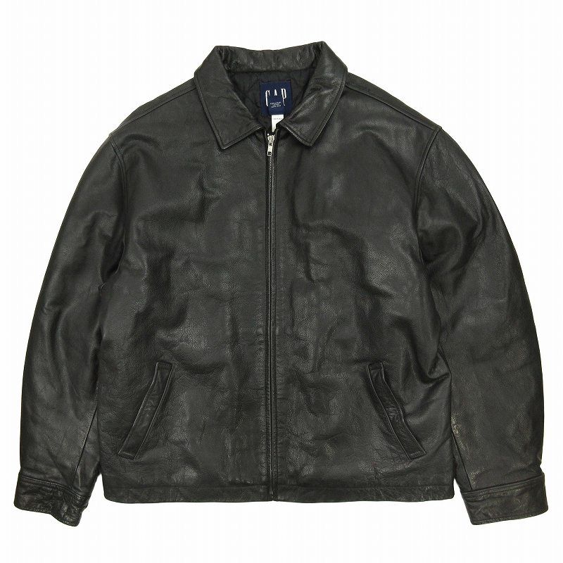 【美品】ギャップ 925 レザージャケット 牛革 90S 美品】ギャップ 925 レザージャケット 牛革 90S - メルカリ