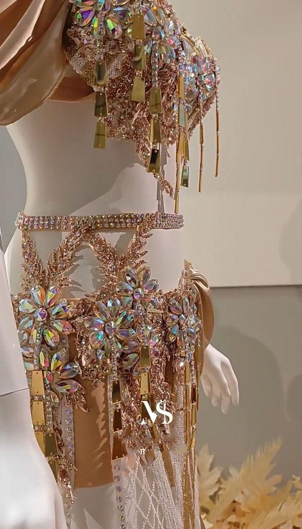 ベリーダンス衣装 オリエンタル衣装 ブラスカート 豪華 オーダーメイド ベリーダンス衣装 オリエンタル衣装 ブラスカート 豪華 オーダーメイド