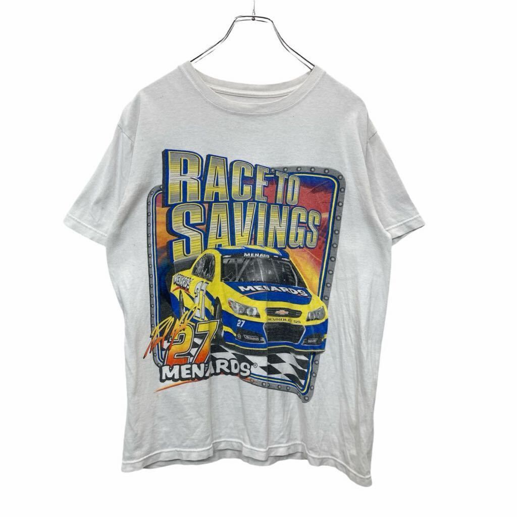 anvil 半袖 プリント Tシャツ Mサイズ アンビル バックプリント ホワイト コットン 古着卸 アメリカ仕入 t2409-3169