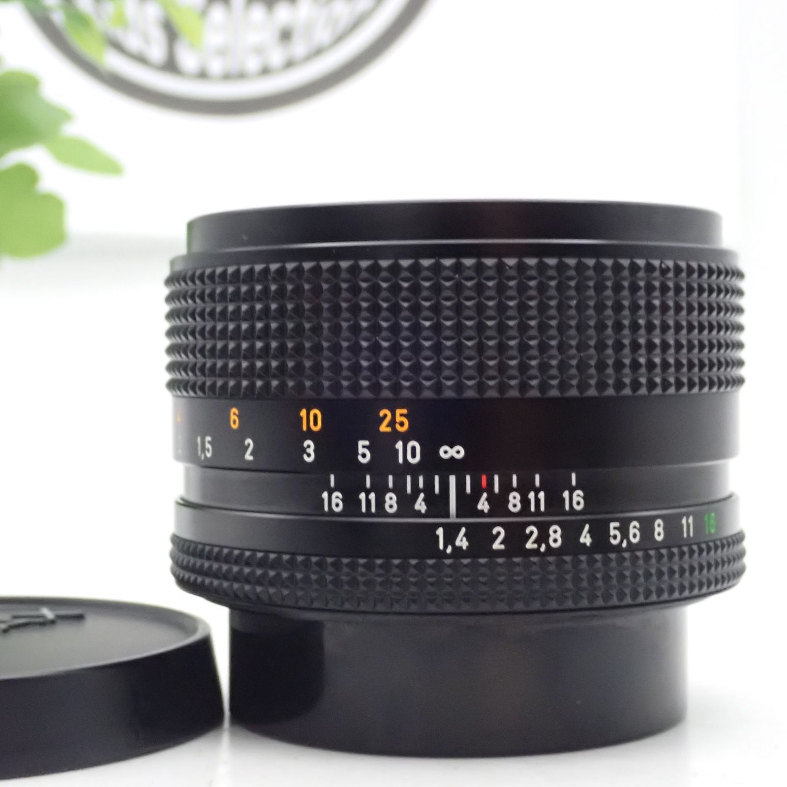 美品 CONTAX Carl Zeiss Planar 50mm F1.4 MMJ C/Yマウント 標準 単