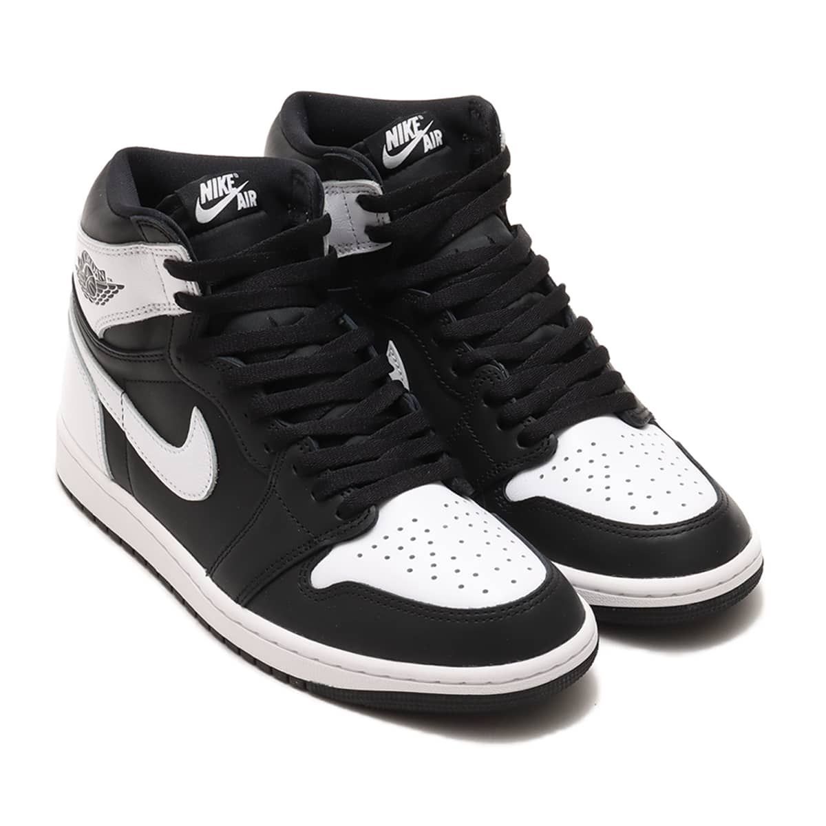 NIKE AIR  JORDAN AIR JORDAN 1 RETRO HIGH OG BLACK/WHITE-WHITE HIGH OG BLACK/WHITE-WHITE