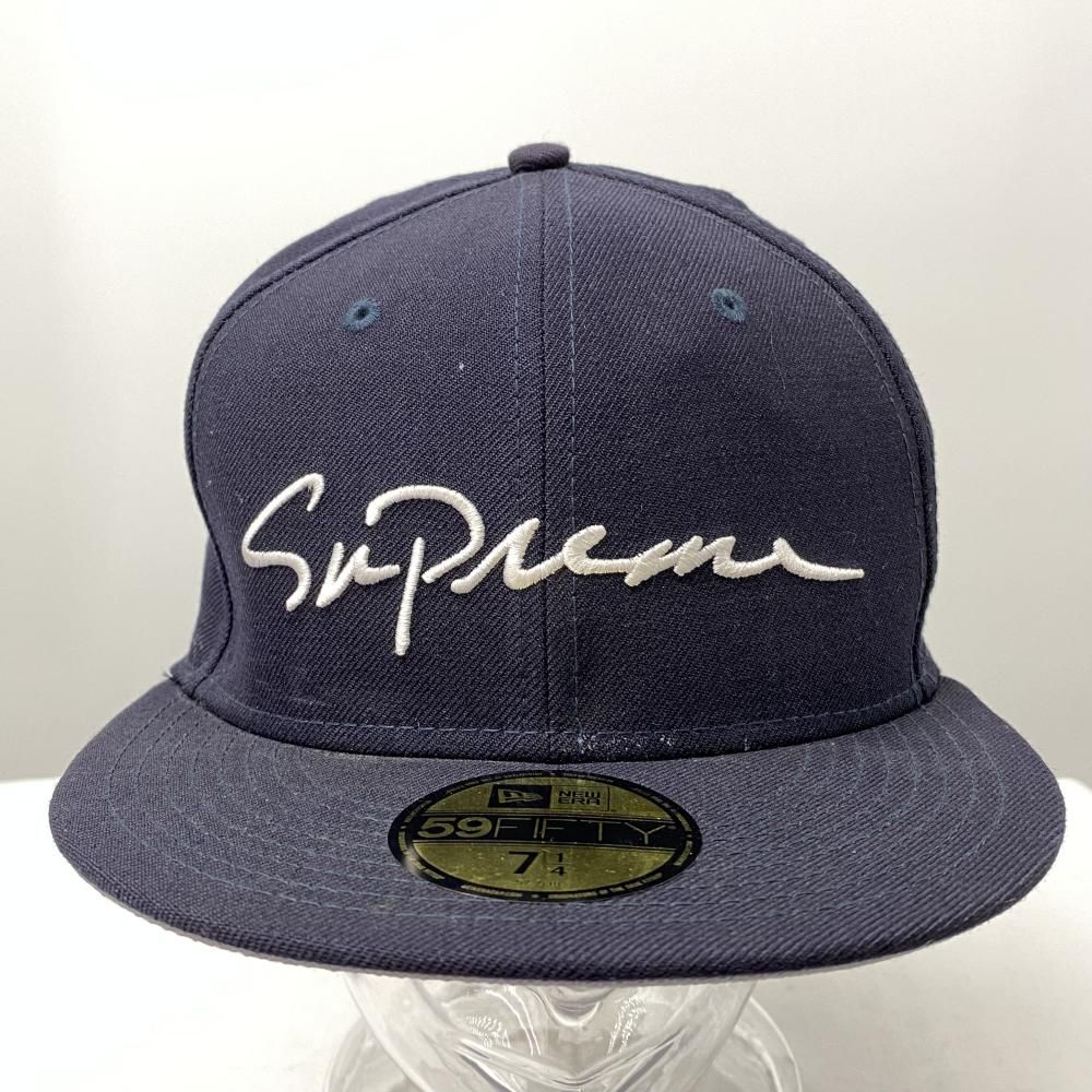 【中古】SUPREME×NEW ERA 59FIFTY Classic Script キャップ シュプリーム ニューエラ クラシックスクリプト[17]