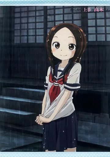 中古】タペストリー 高木さん 描き下ろしA3タペストリー 「Blu