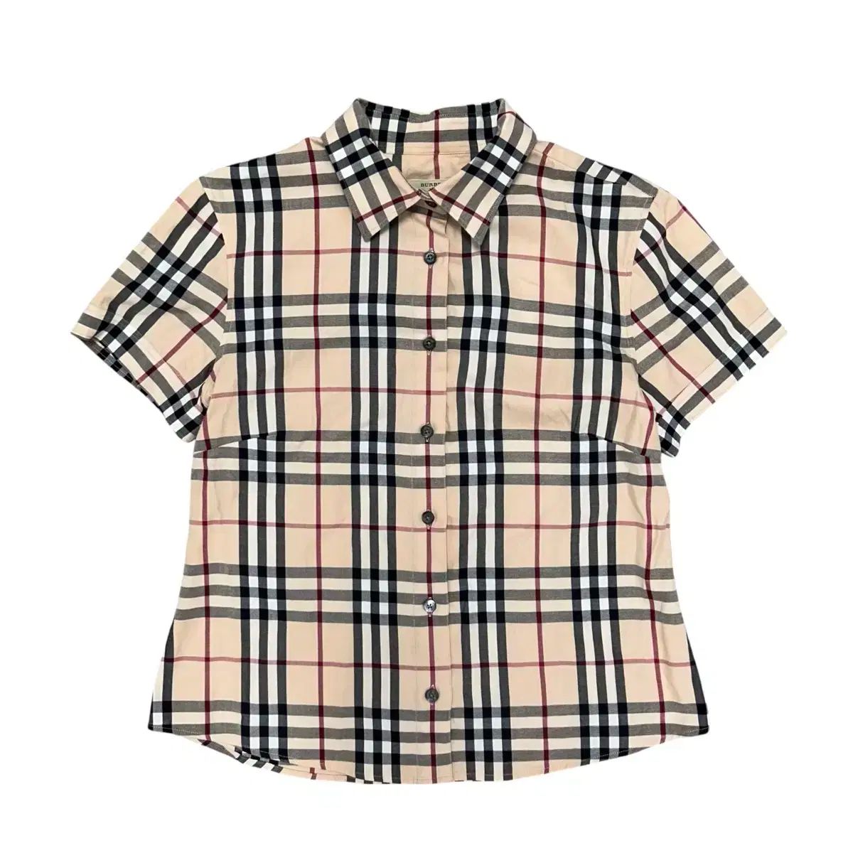 美品　バーバリーキッズ　80   イエローシャツ　バーバリーチェックシャツ バーバリー コットン チェックシャツ XS メンズ イエロー 8079165