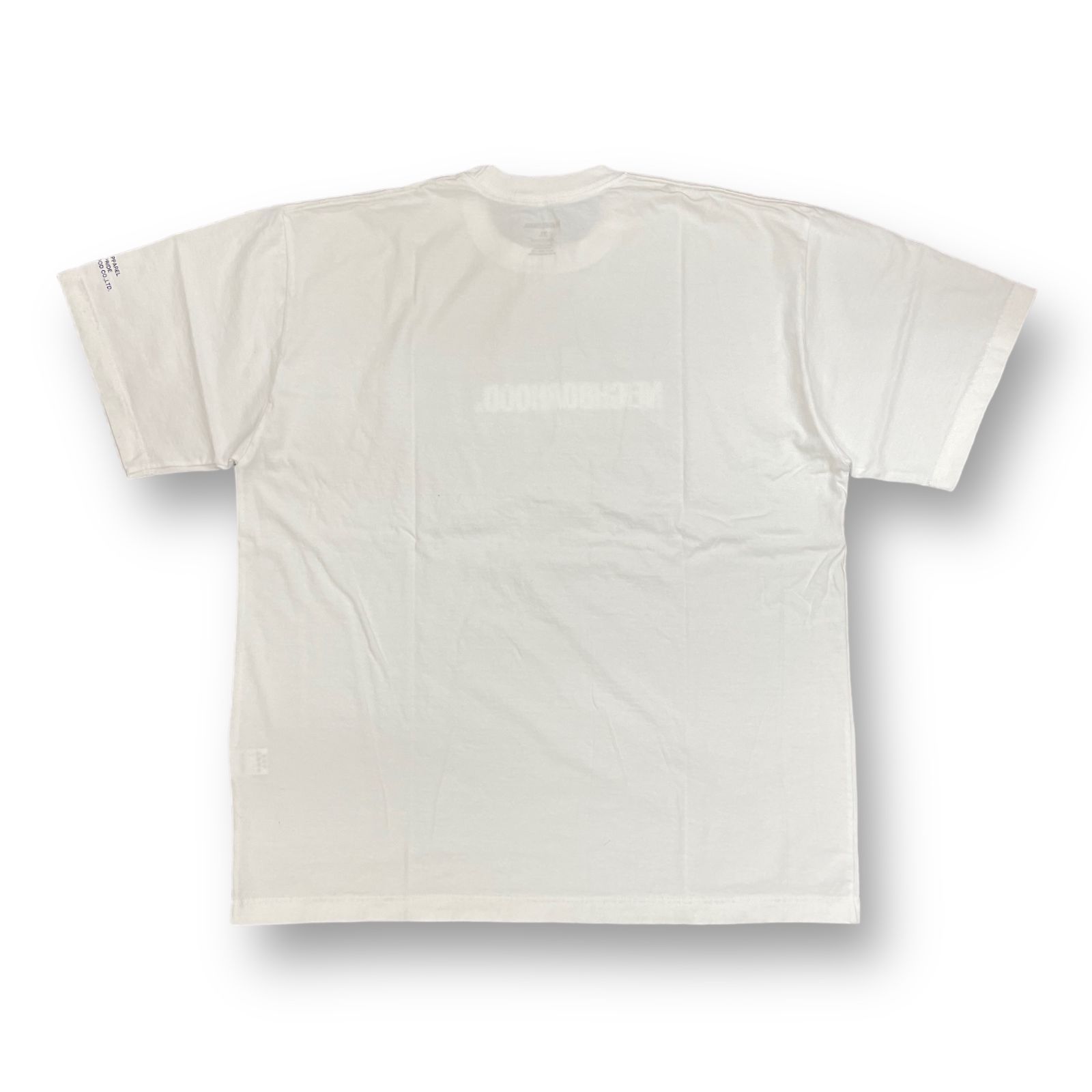 新品 NEIGHBORHOOD 23SS NH 231 SPOT . TEE SS-2 プリント Tシャツ ネイバーフッド 231PCNH-ST04S  ホワイト×グリーン XL