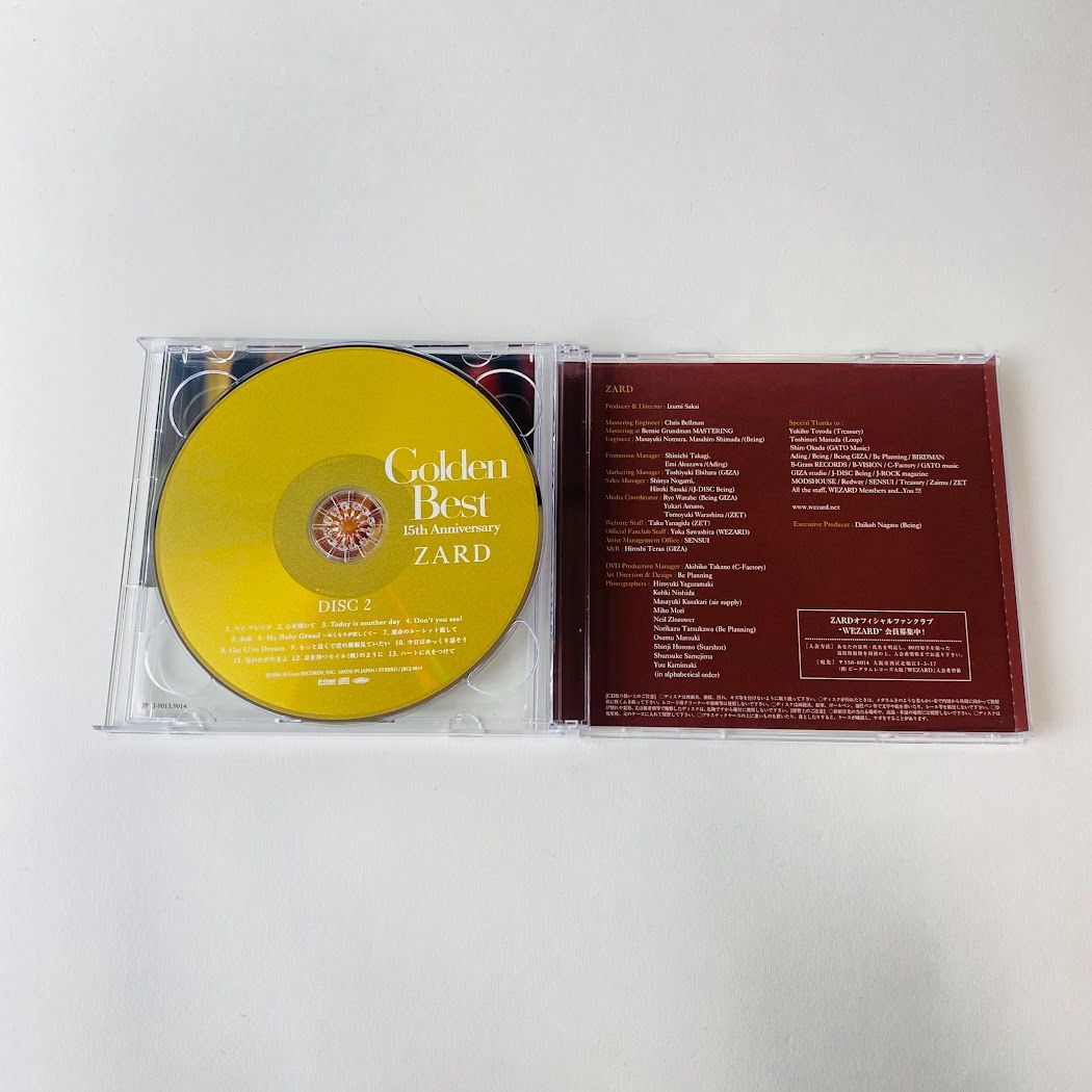 初回限定盤 ZARD / Golden Best 15th Anniversary AQUA～Summer～ JBCJ