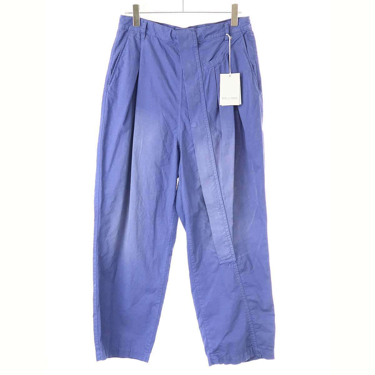 BED J.W. FORD ベッドフォード 25SS Garment-dye parachute