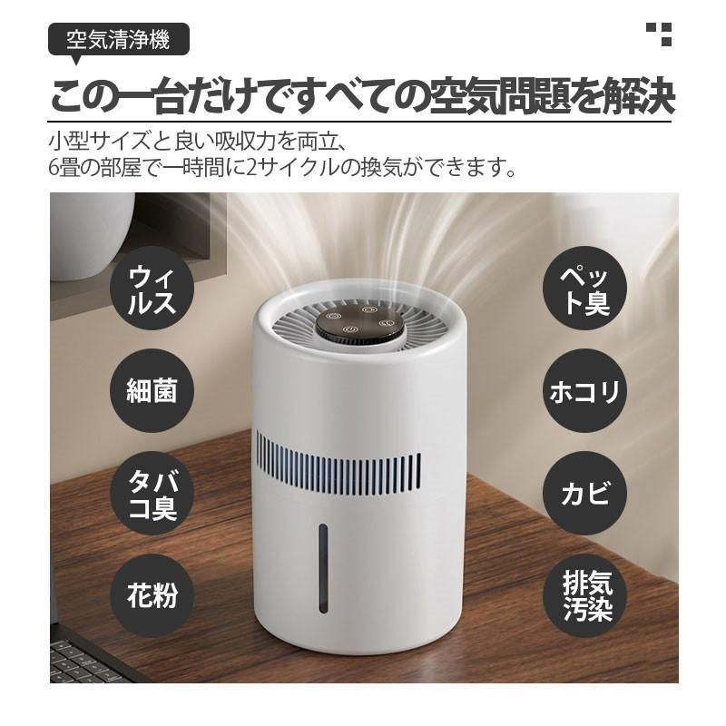 加湿器⭐️気化式 加湿器 空気清浄機 4L 大容量 除菌 花粉症対策 1台3役 加湿器 気化式加湿器 大容量4L 最大18畳対応 自動湿度調整
