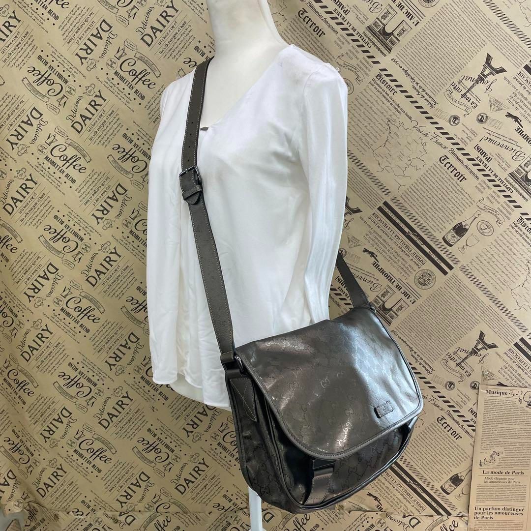 グッチ GGインプリメ ショルダー メッセンジャー バッグ ビジネス 旅