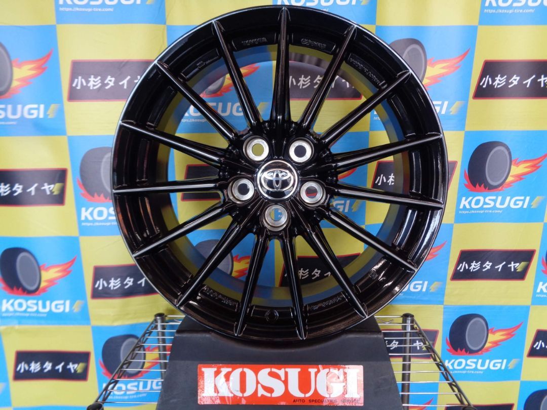 GRヤリス 純正 18インチ 中古ホイール 4本セット 8J-18 5H114.3