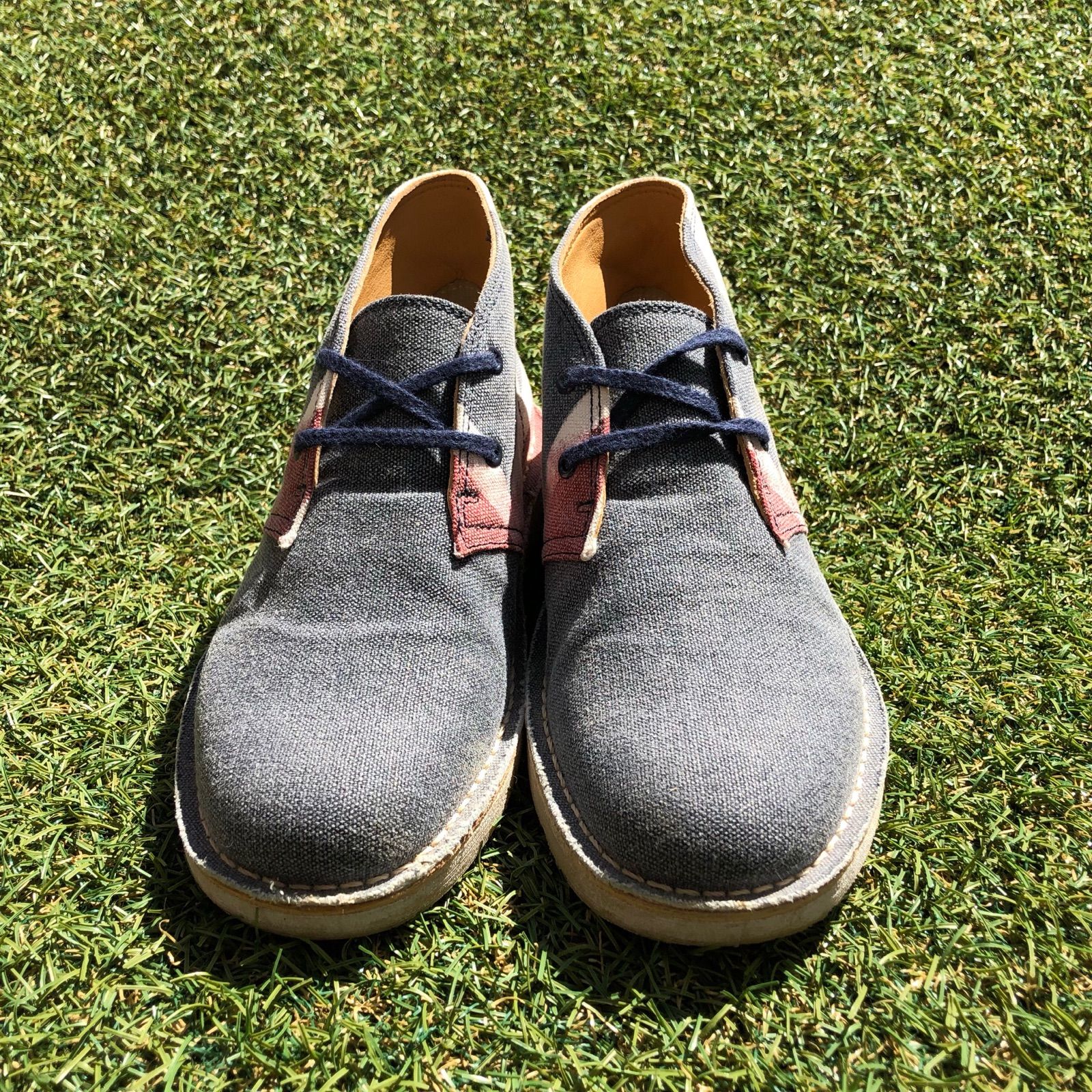 新同19 CLARKS クラークス デザートブーツ ユニオンジャック