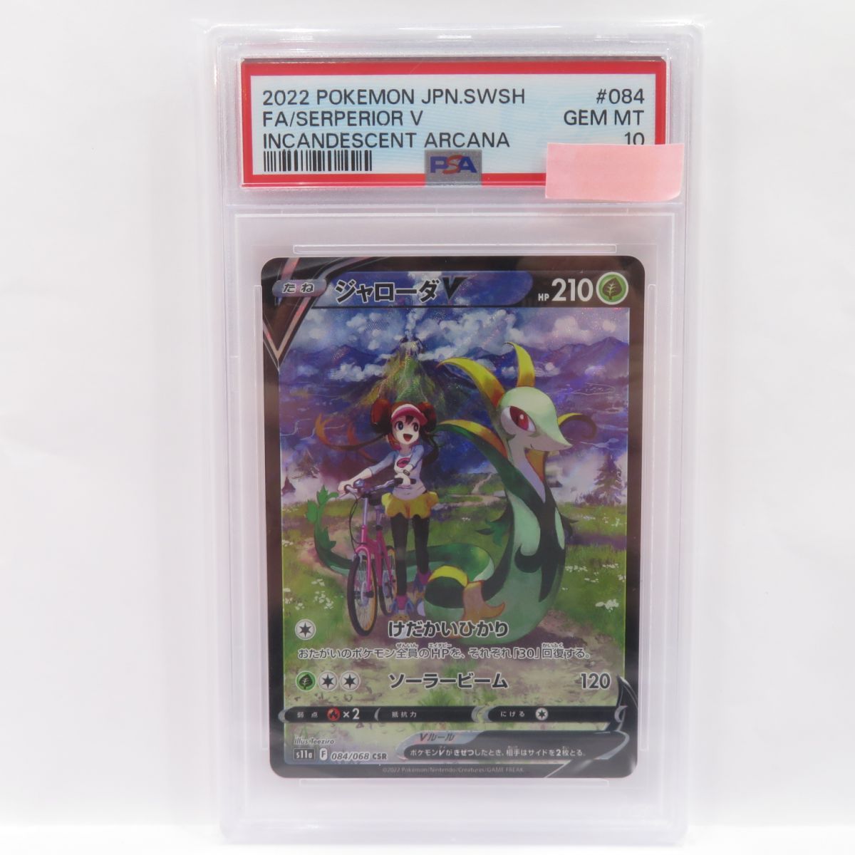 PSA10】ポケモンカード ジャローダV S11a 084/068 CSR 鑑定品 - お宝