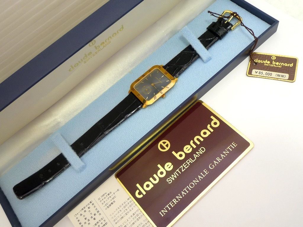参考85,000円 Claude Bernard クロードベルナール 高級感 腕時計
