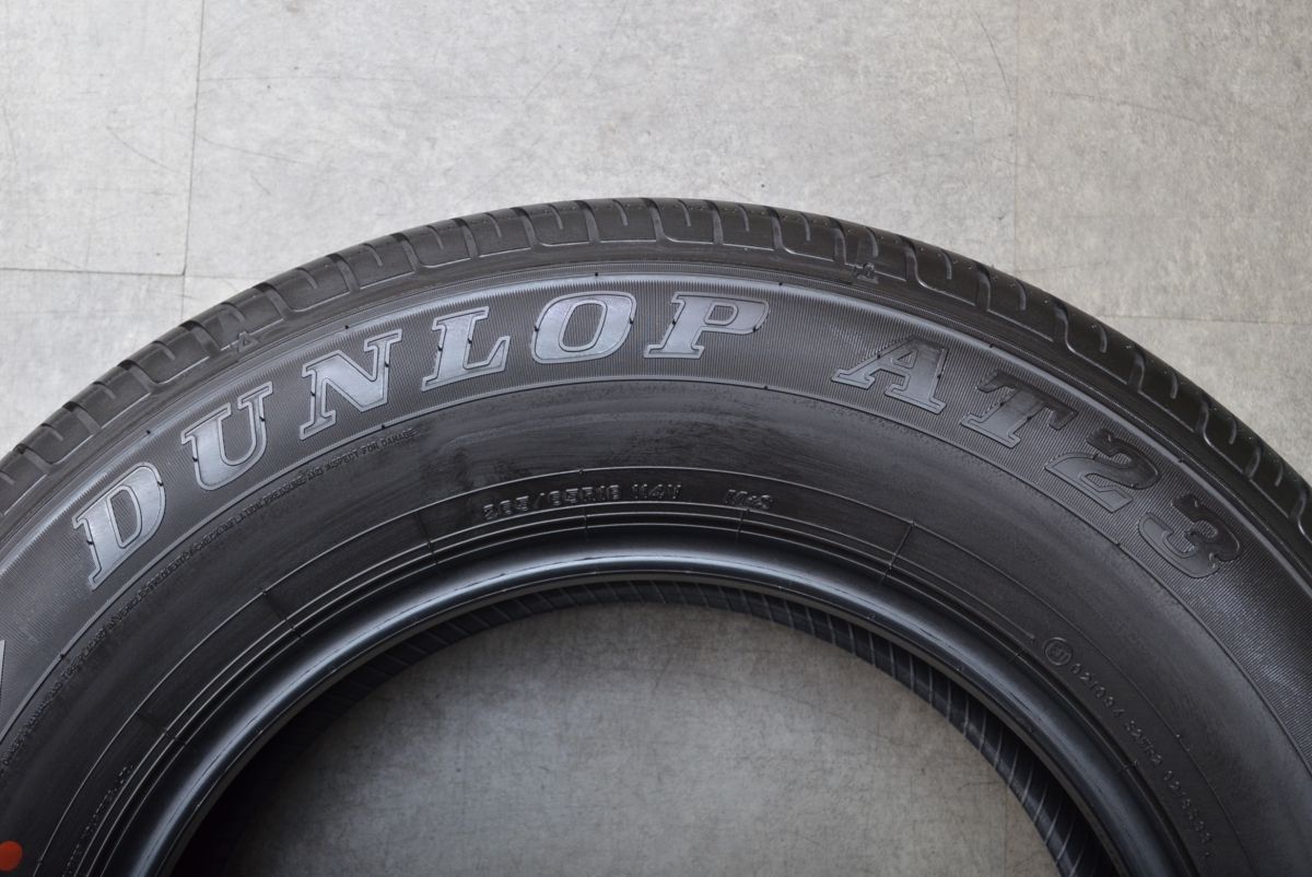 新車外し265/65R18 ダンロップ グラントレック AT23 ランクル250 DUNLOP 【2024年製 新車外し】ダンロップ グラントレック AT23