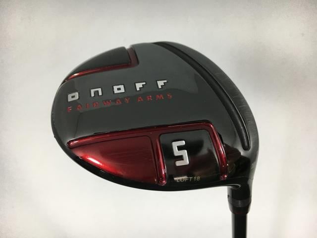 ゴルフクラブ ダイワ グローブライド ONOFF フェアウェイ アームズ 赤 AKA 2025 スムースキックMP-522F 5W 14日間返品OK