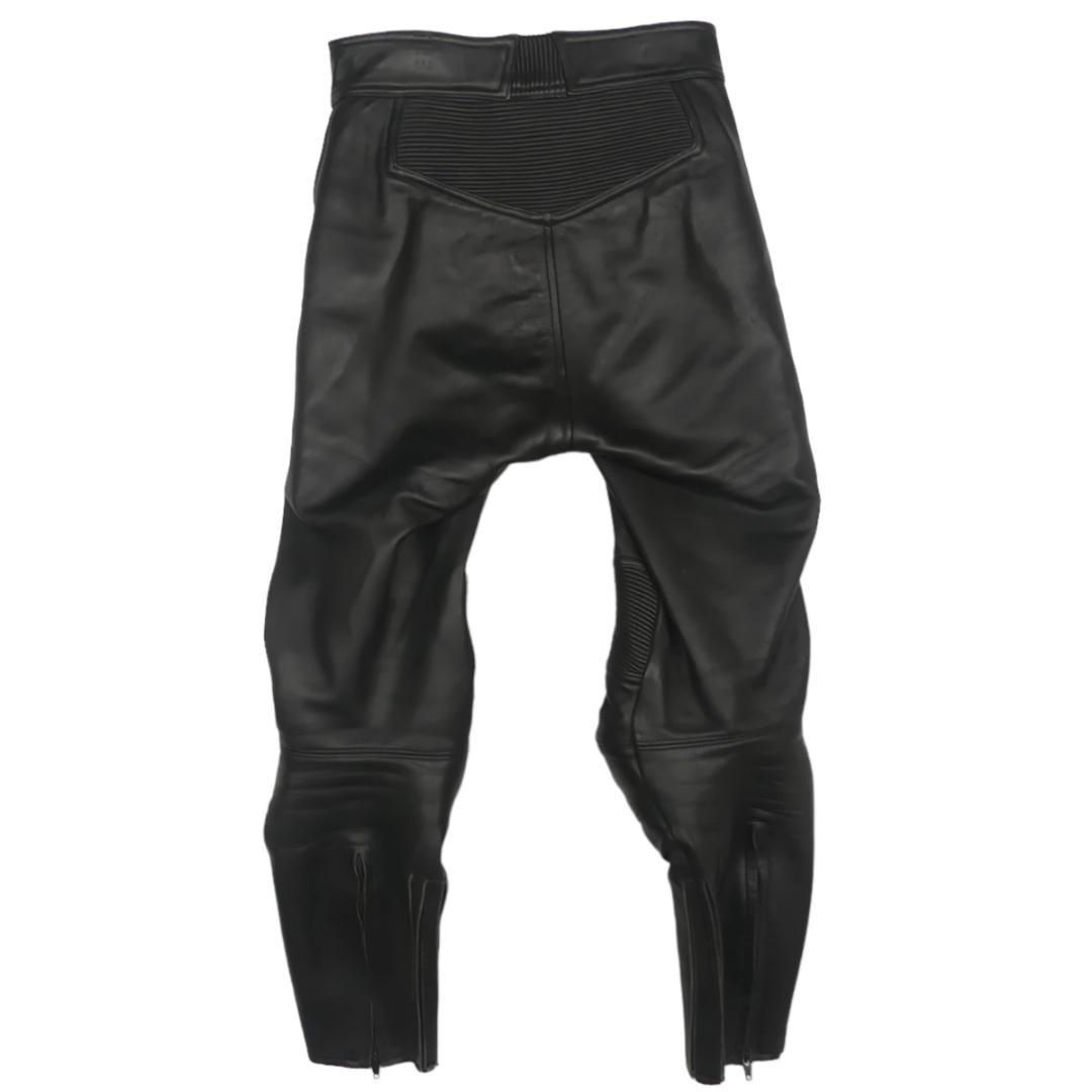 ライディングパンツ レザーパンツ メンズ L 黒 本革 バイク HH9375 ライディングパンツ レザーパンツ メンズ L 黒 本革 バイク HH9375