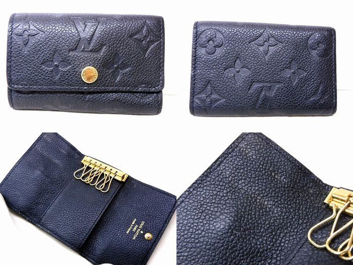 【極美品】ヴィトン アンプラント ミュルティクレ ノワール キーケース LOUIS VUITTON（ルイ・ヴィトン） キーケース モノグラム アンプラント