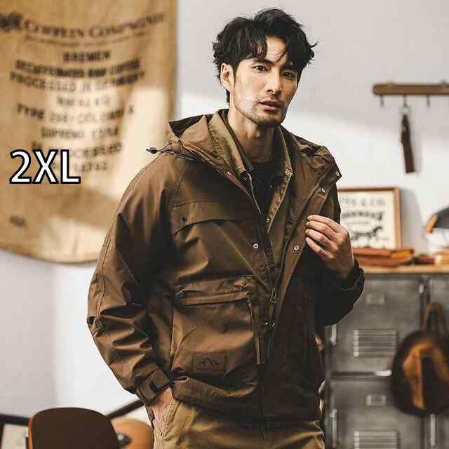 メンズ [2XL ]秋冬 メンズ 服 シンプル ファッション オシャレ 大人