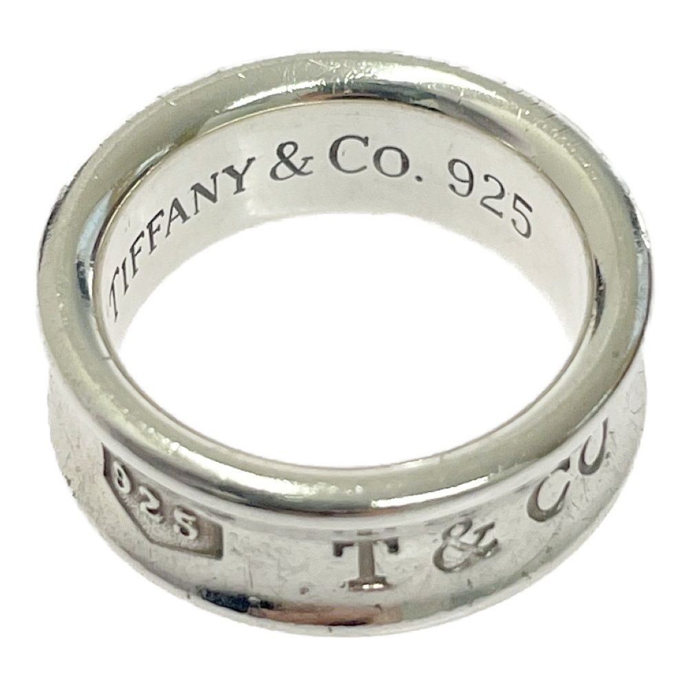 Tiffany & Co. シルバーリング 925刻印　15号 中古】TIFFANY&Co. ティファニー シルバー 1837 リング 6.6g 925