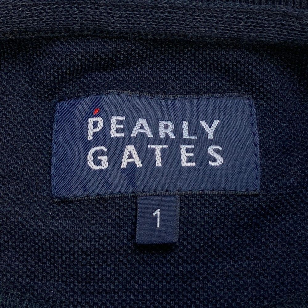 サイズ：1 PEARLY GATES パーリーゲイツ 半袖ポロシャツ ロゴ
