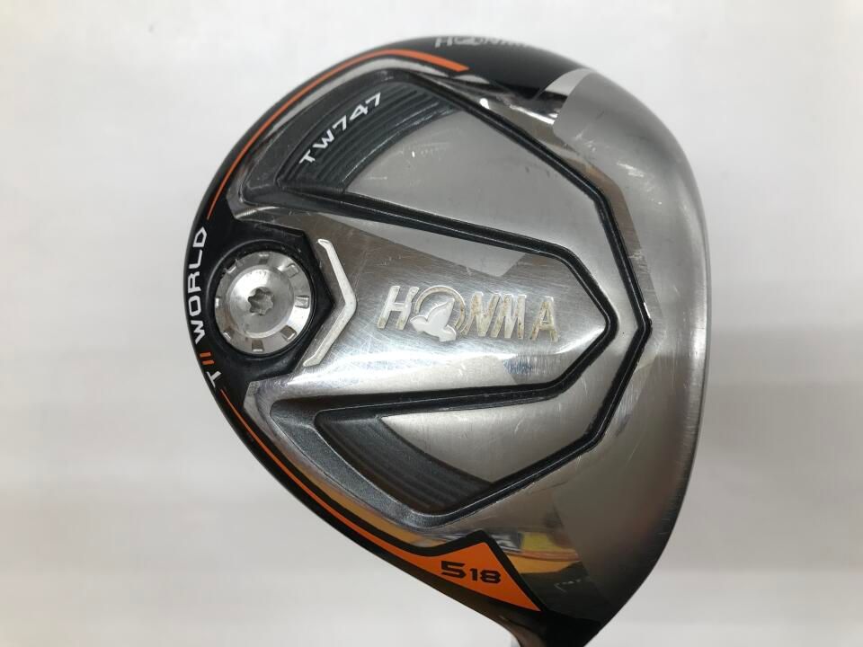 【即納】【訳あり】TOUR WORLD TW747 | 18 | SR | VIZARD For TW747 50 | 中古 | フェアウェイウッド | ホンマゴルフ