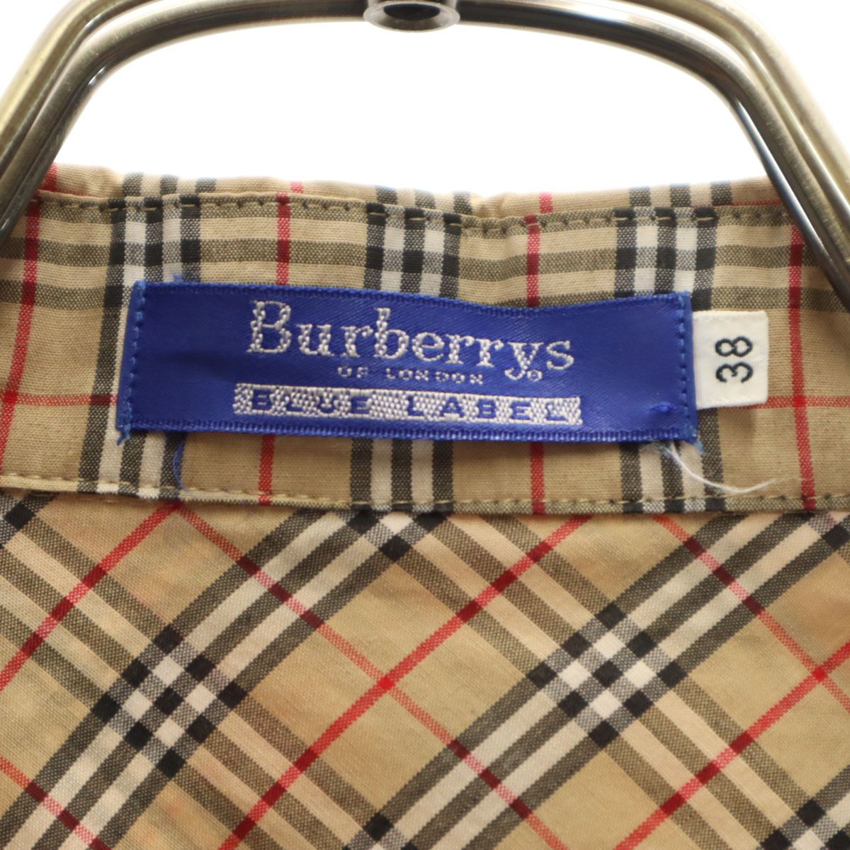 き　BURBERRY チェック柄ロンパース 80cm 美品 きBURBERRY チェック柄ロンパース 80cm 美品