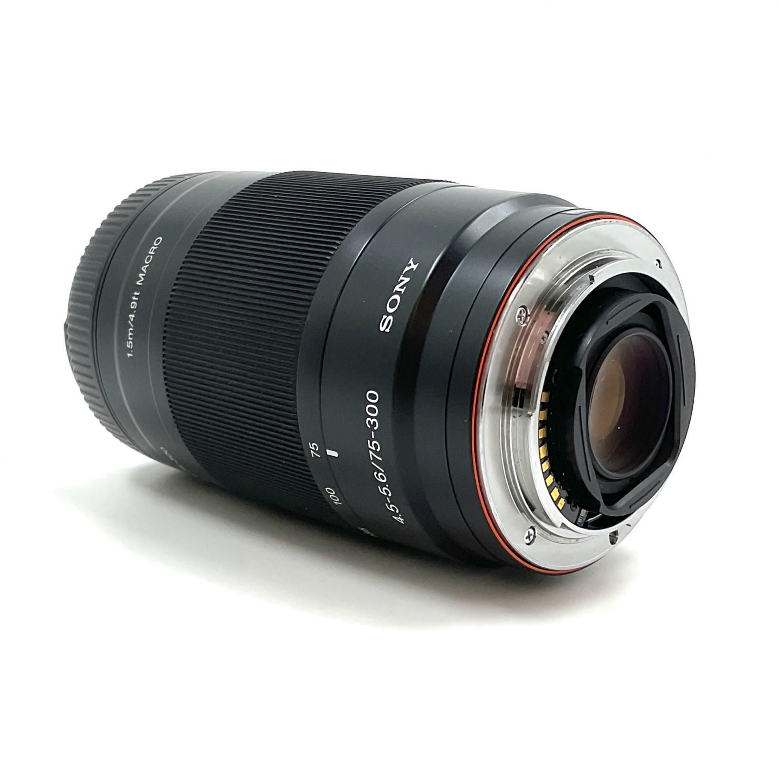 □ソニー用 SONY 75-300mm F4.5-5.6 SAL75300 最新
