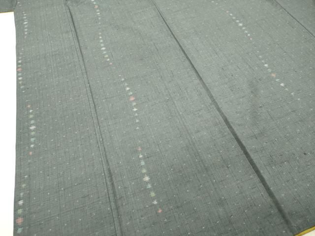 平和屋着物○上質な紬 絣文様 正絹 逸品 DAAT1442tw