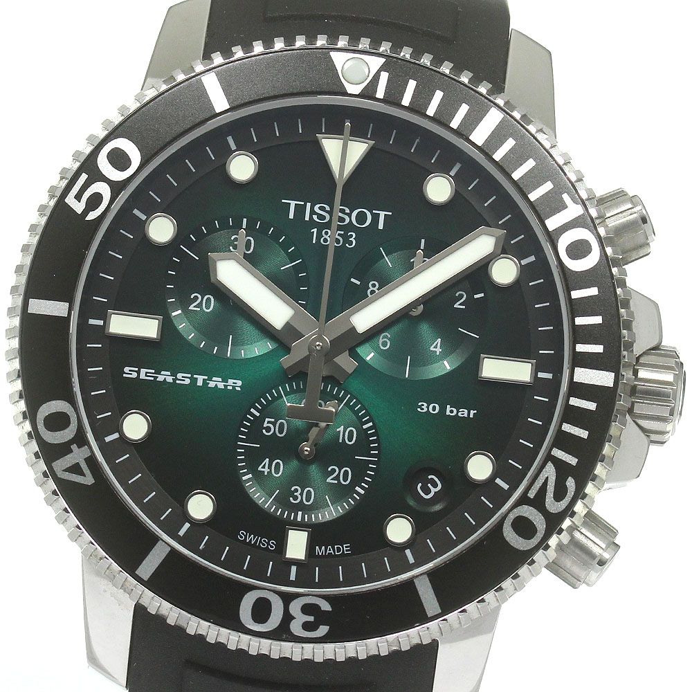TISSOT ティソ ダイバー クロノグラフ TISSOT】腕時計 クロノグラフ