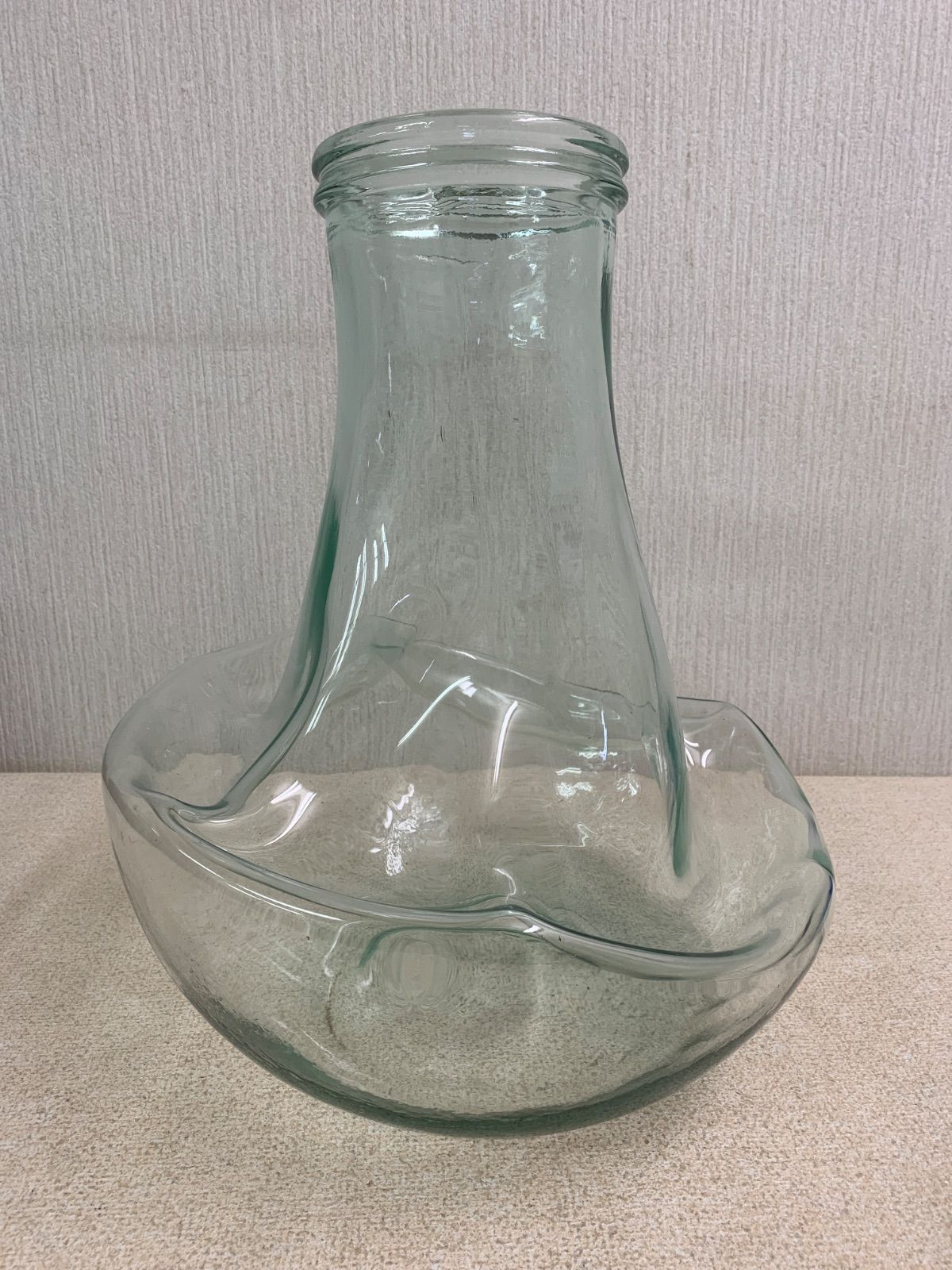 特大 ガラス瓶 花瓶 大きめ インテリア オブジェ 花器 ヴィンテージ