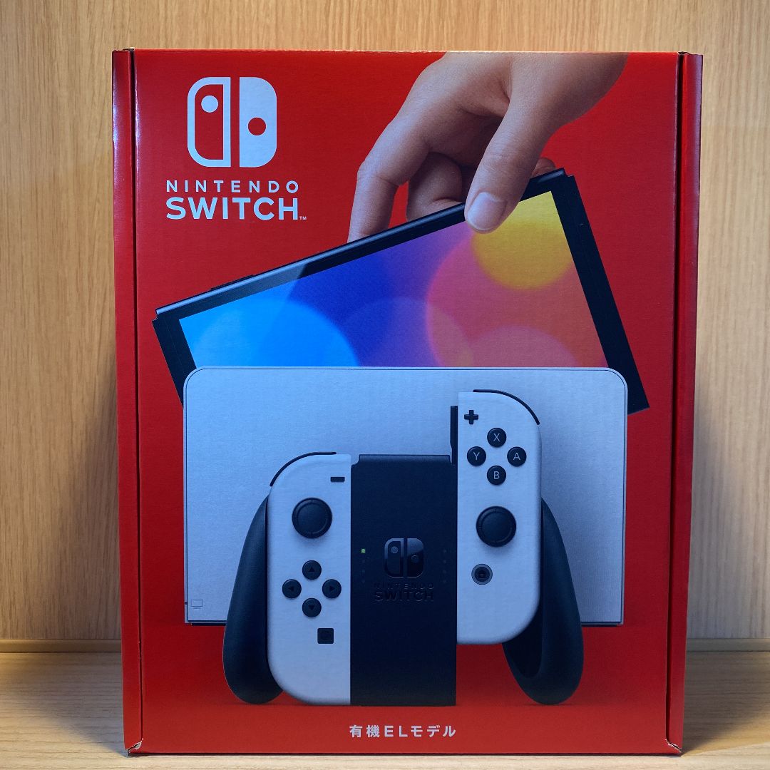 Nintendo Switch 有機ELモデル ホワイト 新品未開封 - メルカリ
