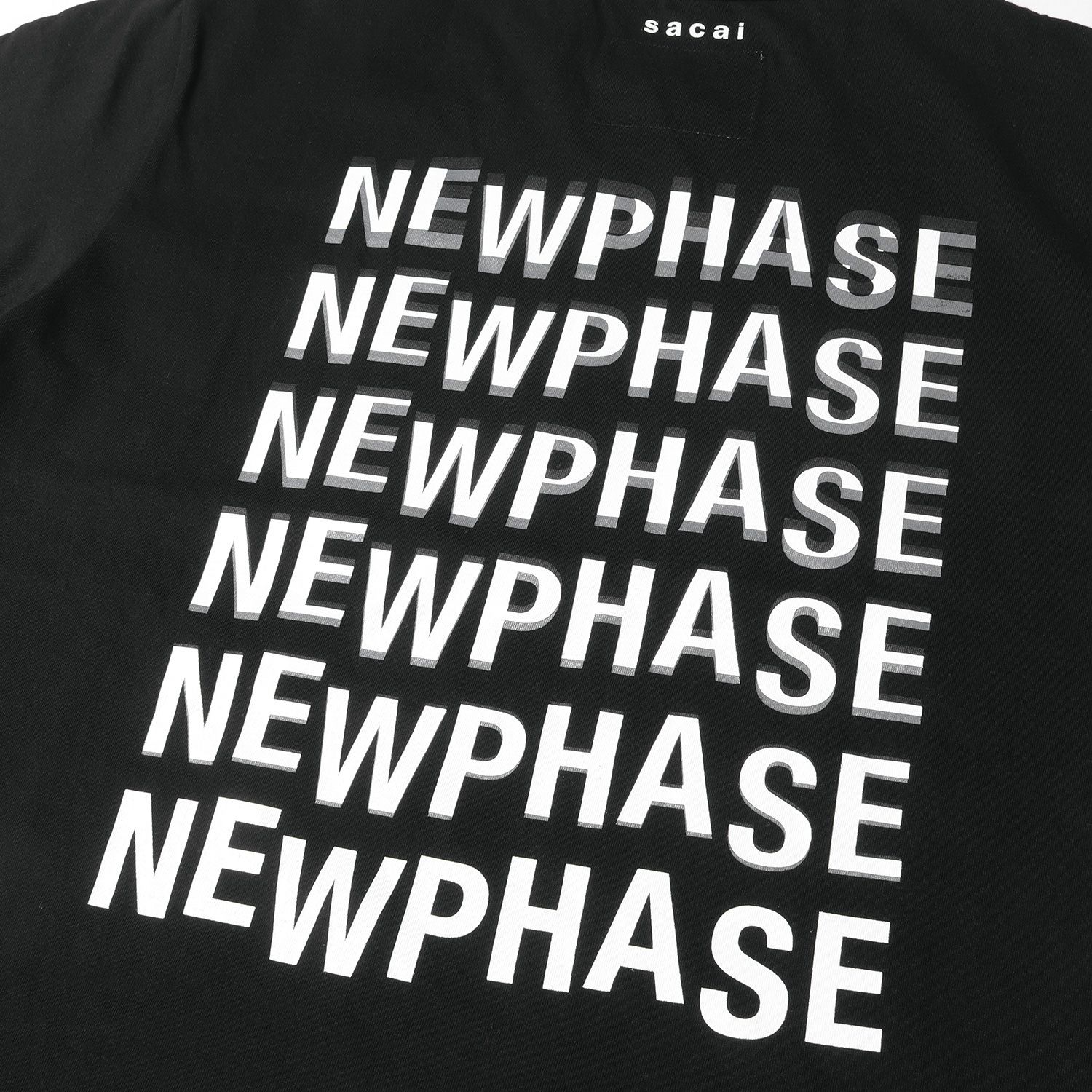 sacai newphase Tee white 3 - Tシャツ/カットソー(半袖/袖なし)