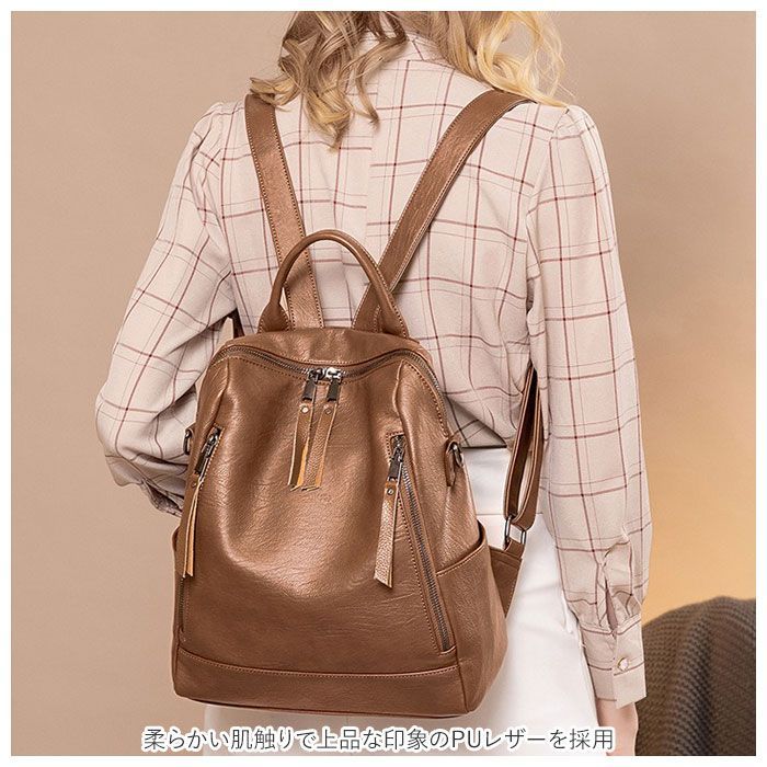 ☆ ブラウン ☆ リュック レディース 2way kbag2011 バックパック 